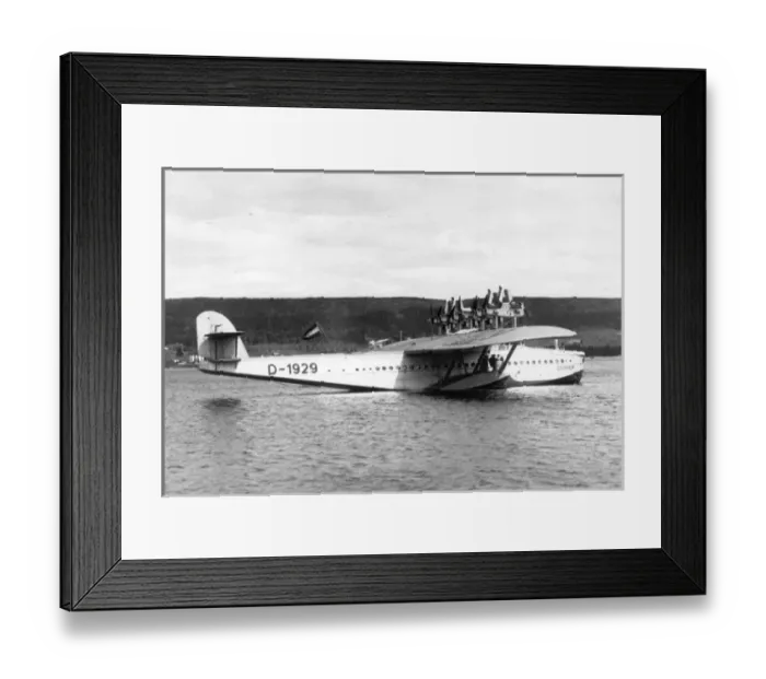 Framed Print : Dornier DoX-1b D-1929 visiting Holyrood Newfoundland Framed Print : Dornier DoX-1b D-1929 visiting Holyrood Newfoundland