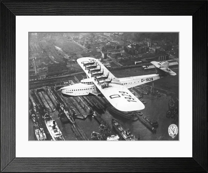 Framed Print : Dornier DoX-1b D-1929 Framed Print : Dornier DoX-1b D-1929
