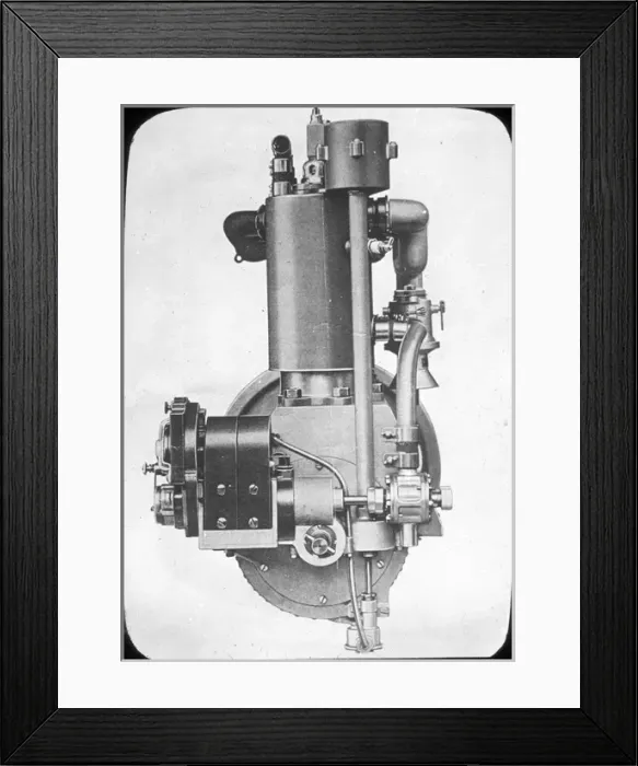 Framed Print : Green engine Framed Print : Green engine