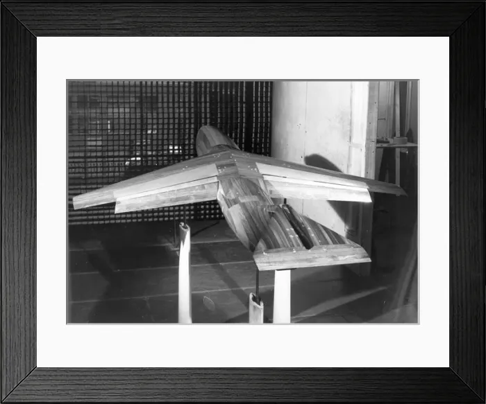 Framed Print : Wind-tunnel model of Nord N600 Framed Print : Wind-tunnel model of Nord N600