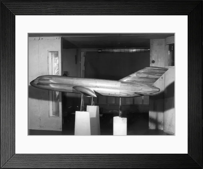 Framed Print : Wind-tunnel model of Nord N600 Framed Print : Wind-tunnel model of Nord N600