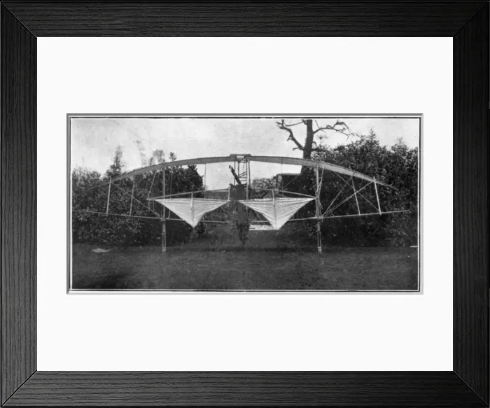 Framed Print : The Barnwell brothers first biplane 1908 Framed Print : The Barnwell brothers first biplane 1908
