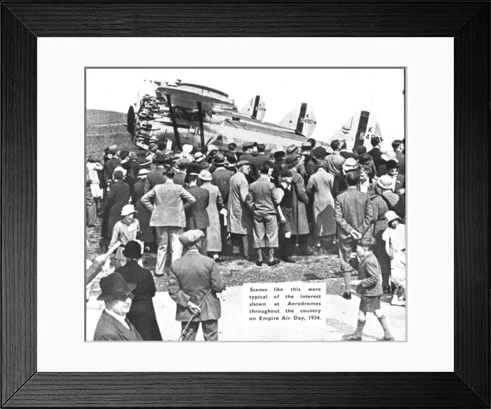 Framed Print : Empire Air Day 1934 Framed Print : Empire Air Day 1934