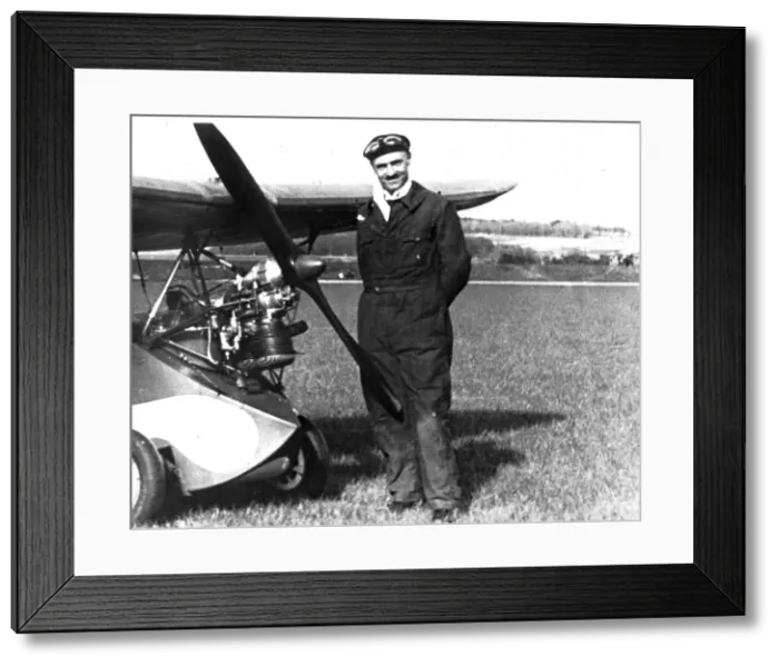 Framed Print : Mignet Flying Flea Framed Print : Mignet Flying Flea