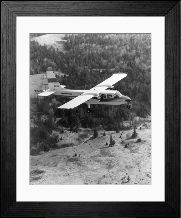 Framed Print : Britten-Norman BN2 Islander CF-YZT of Spartan Framed Print : Britten-Norman BN2 Islander CF-YZT of Spartan