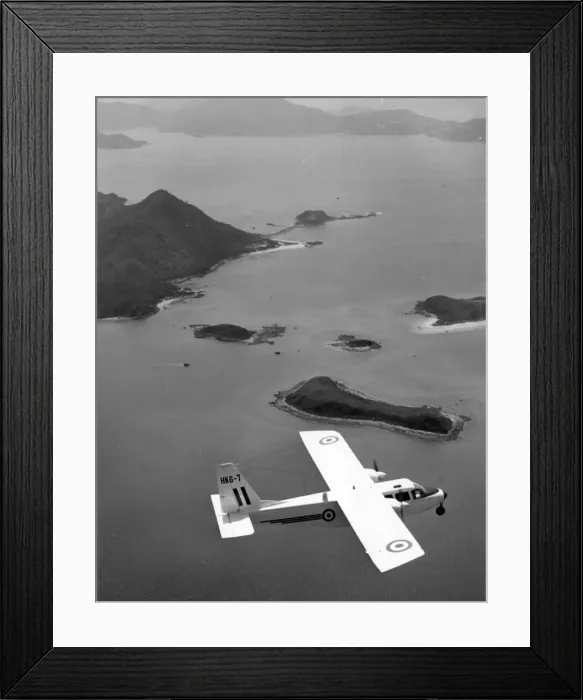 Framed Print : A Britten-Norman BN2A Islander HKG-7 Framed Print : A Britten-Norman BN2A Islander HKG-7