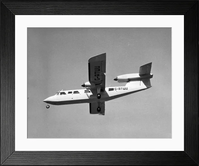 Framed Print : First prototype Britten-Norman BN2A MkIII Trislander G-ATWU Framed Print : First prototype Britten-Norman BN2A MkIII Trislander G-ATWU