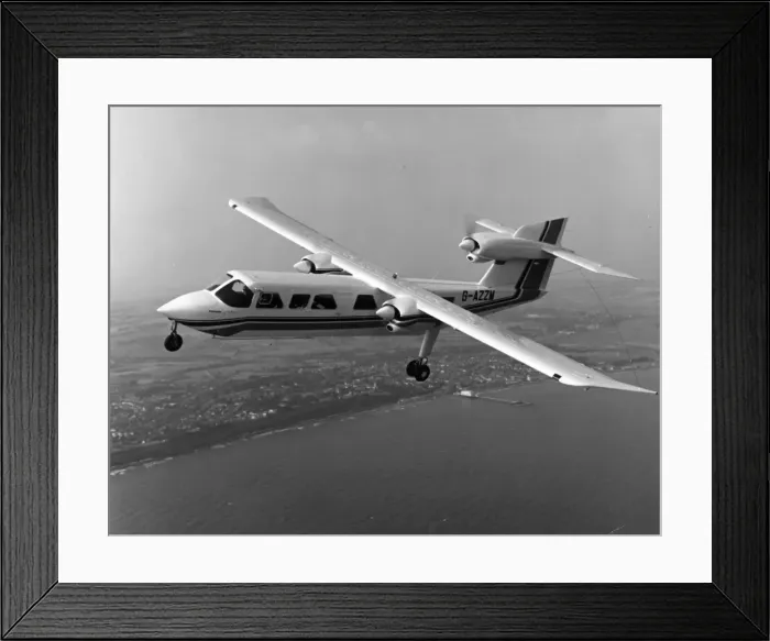 Framed Print : Britten-Norman BN2A MkIII Trislander G-AZZM Framed Print : Britten-Norman BN2A MkIII Trislander G-AZZM