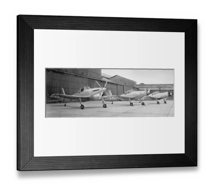 Framed Print : Boulton Paul Balliol T2 VW897; Balliol T1 VL935 and P108 Framed Print : Boulton Paul Balliol T2 VW897; Balliol T1 VL935 and P108