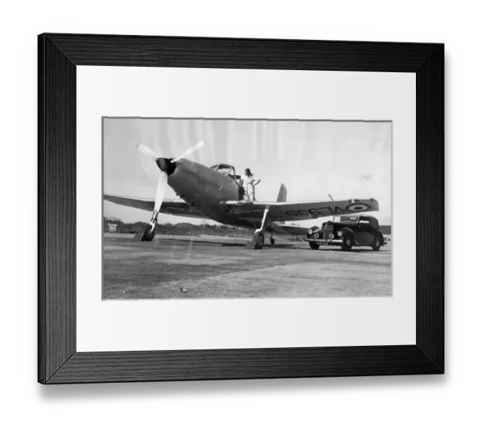 Framed Print : Armstrong Siddeleys chief test pilot Sqn Ldr Price-Owen Framed Print : Armstrong Siddeleys chief test pilot Sqn Ldr Price-Owen