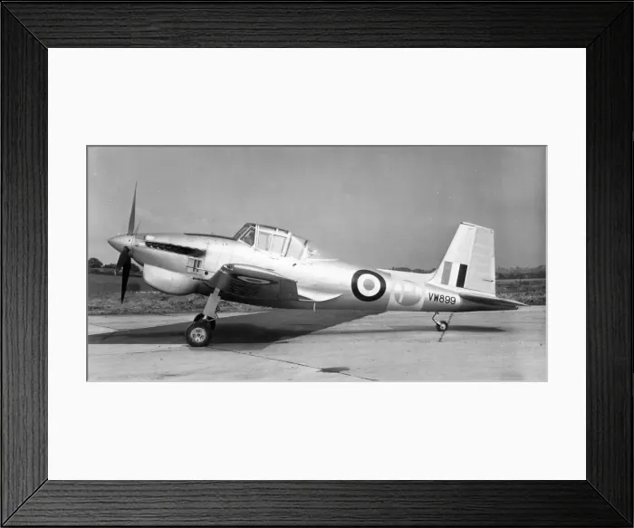 Framed Print : Boulton Paul Balliol T2 VW899 Framed Print : Boulton Paul Balliol T2 VW899