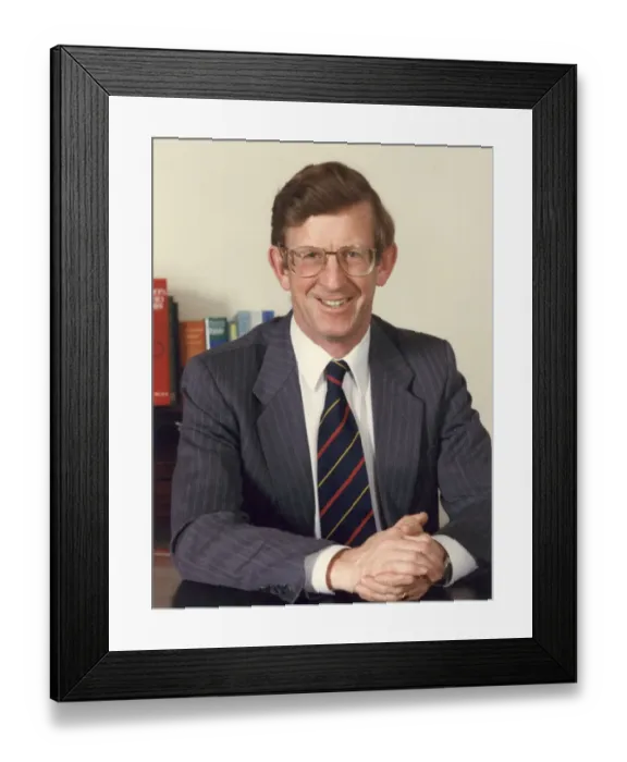 Framed Print : Sir Donald Maurice Spiers CB TD FREng HonFRAeS (1934- ) Framed Print : Sir Donald Maurice Spiers CB TD FREng HonFRAeS (1934- )