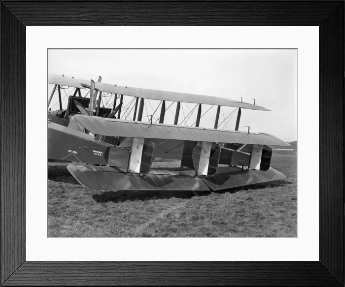 Framed Print : Rear fuselage of the Grahame-White E 4 The Ganymede Framed Print : Rear fuselage of the Grahame-White E 4 The Ganymede