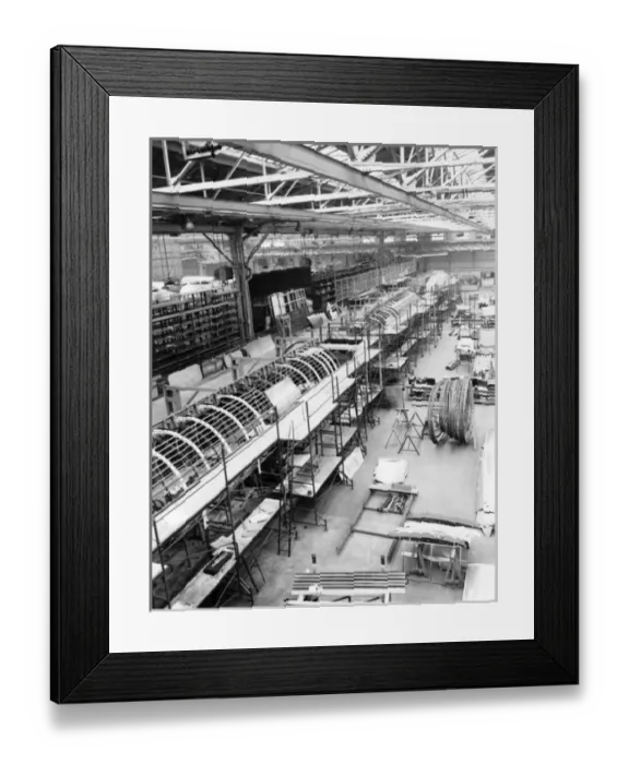 Framed Print : Avro 748s during constructiuon Framed Print : Avro 748s during constructiuon