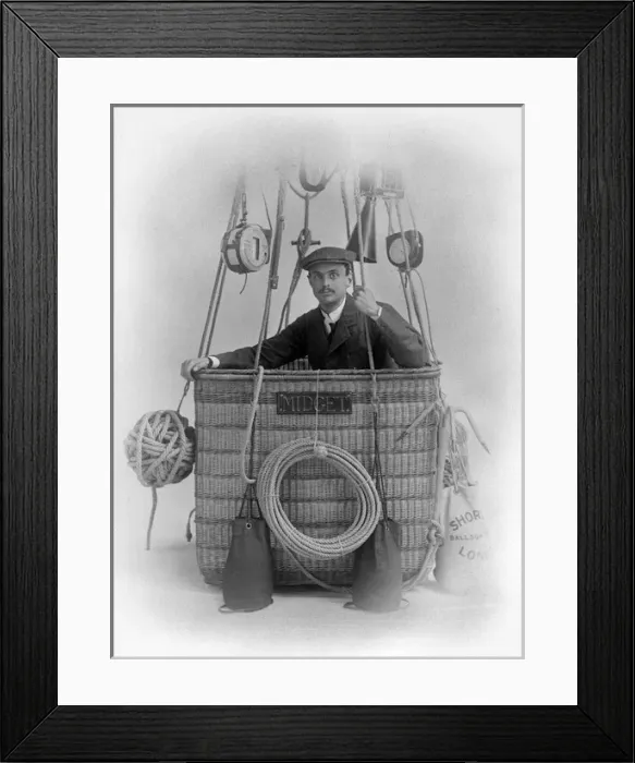 Framed Print : The Hon Charles Stewart Rolls (1877-1910) Framed Print : The Hon Charles Stewart Rolls (1877-1910)