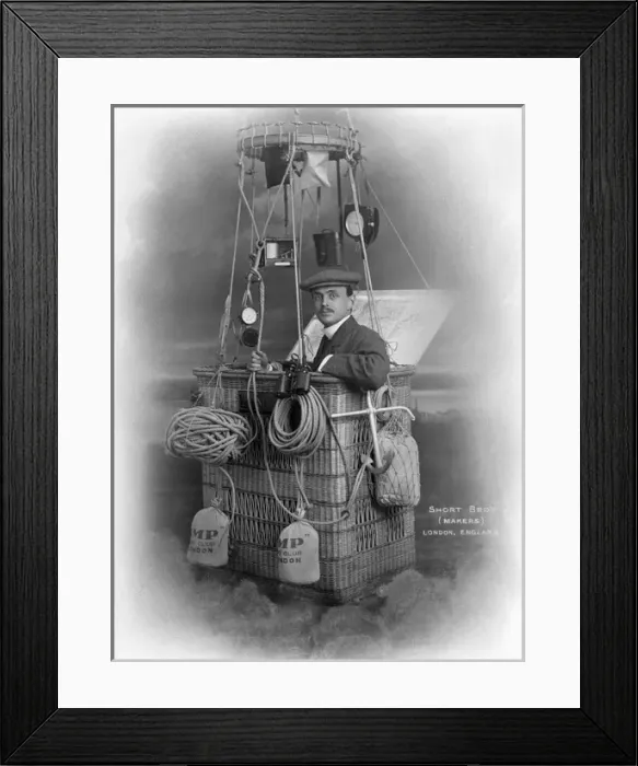 Framed Print : The Hon Charles Stewart Rolls (1877-1910)