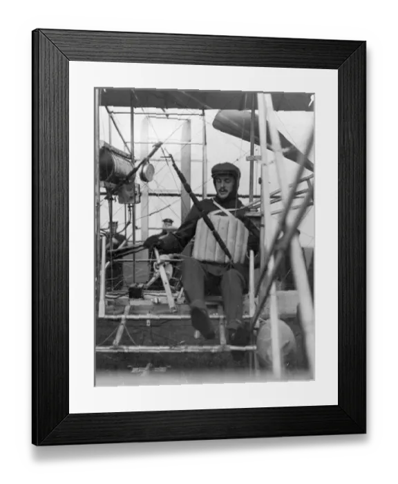 Framed Print : The Hon Charles Stewart Rolls (1877-1910)