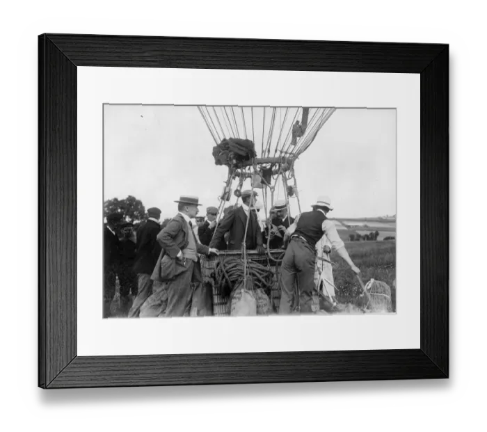 Framed Print : Lady Shelleys balloon party Avington Park near Winchester Framed Print : Lady Shelleys balloon party Avington Park near Winchester