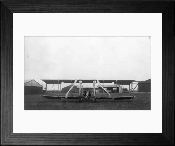 Framed Print : Jezzi Biplane at Eastchurch in 1911 Framed Print : Jezzi Biplane at Eastchurch in 1911