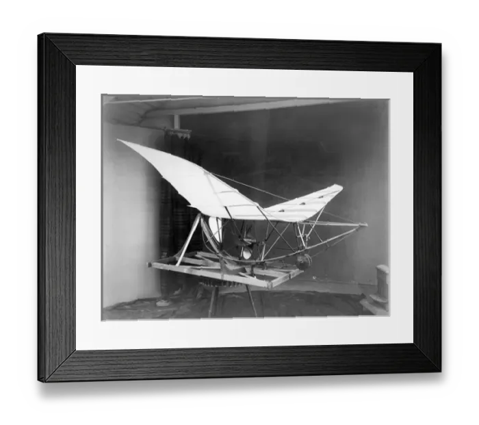 Framed Print : Major R F Moores monoplane model Framed Print : Major R F Moores monoplane model