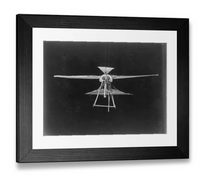 Framed Print : Major R F Moores monoplane model Framed Print : Major R F Moores monoplane model