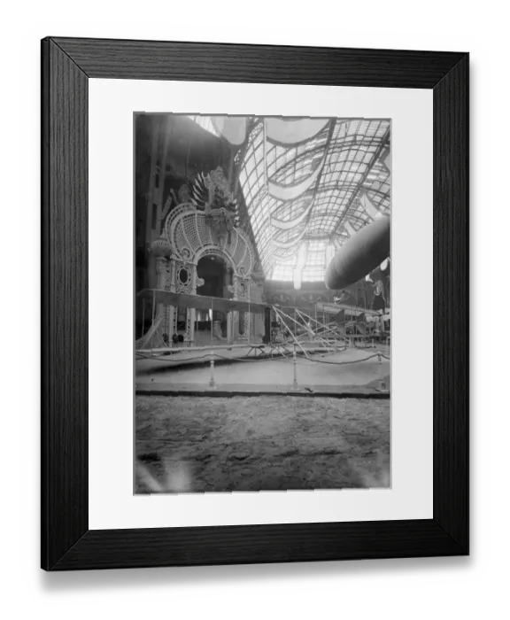 Framed Print : Wright stand at the Salon Aeronautique in 1909 Framed Print : Wright stand at the Salon Aeronautique in 1909