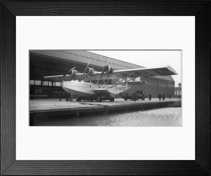 Framed Print : Supermarine Air Yacht G-aSE Framed Print : Supermarine Air Yacht G-aSE