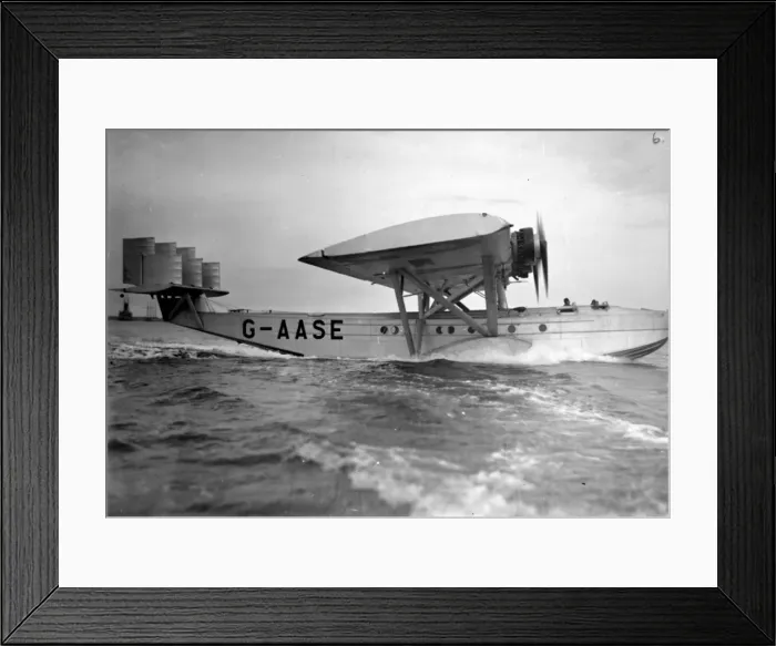 Framed Print : Supermarine Air Yacht G-aSE Framed Print : Supermarine Air Yacht G-aSE