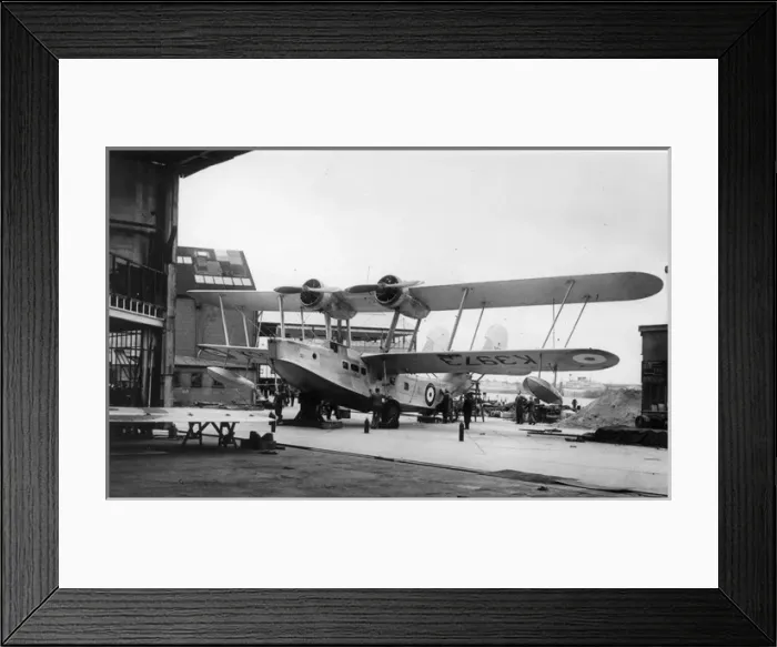 Framed Print : The prototype Supermarine Stranraer K3973 Framed Print : The prototype Supermarine Stranraer K3973