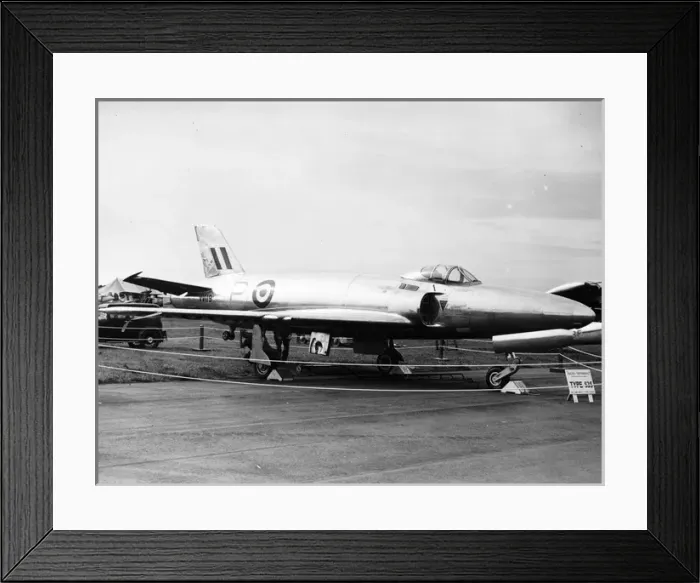 Framed Print : Supermarine Type 535 VV119 at the SBAC show in 1950 Framed Print : Supermarine Type 535 VV119 at the SBAC show in 1950