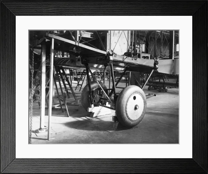 Framed Print : Grahame-White E 4 The Ganymede during construction Framed Print : Grahame-White E 4 The Ganymede during construction