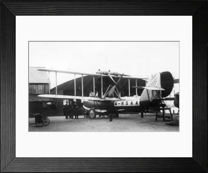 Framed Print : The first Supermarine Scarab for Spain M-NSa Framed Print : The first Supermarine Scarab for Spain M-NSa