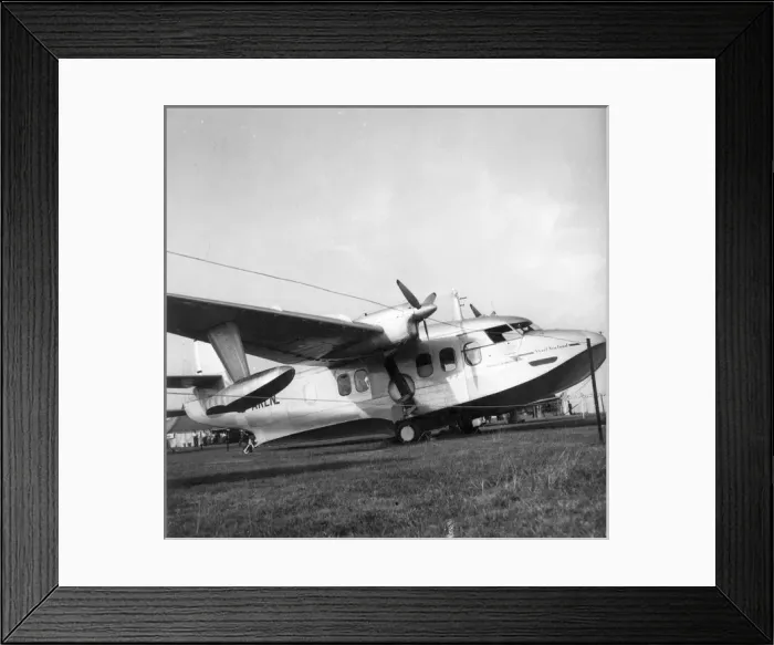 Framed Print : Short SA6 Sealand G-AKLN Framed Print : Short SA6 Sealand G-AKLN