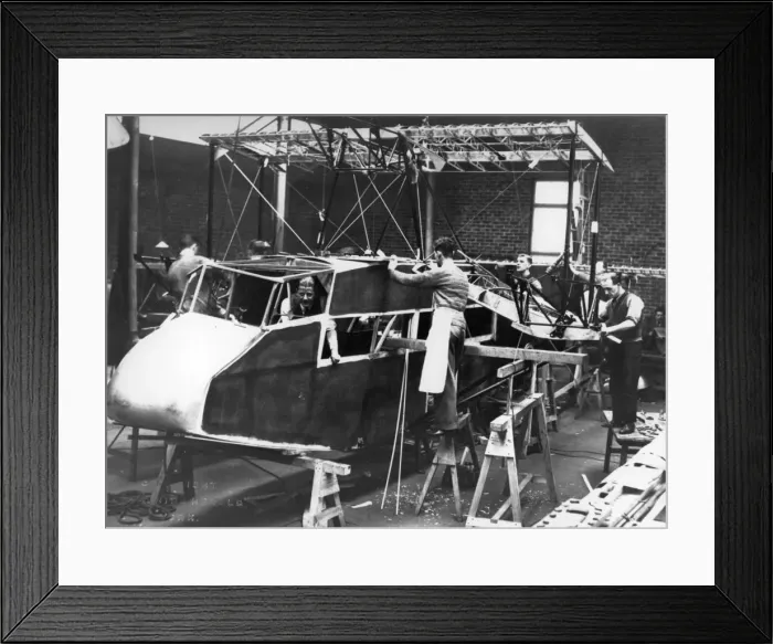 Framed Print : The original Airspeed factory in York Framed Print : The original Airspeed factory in York
