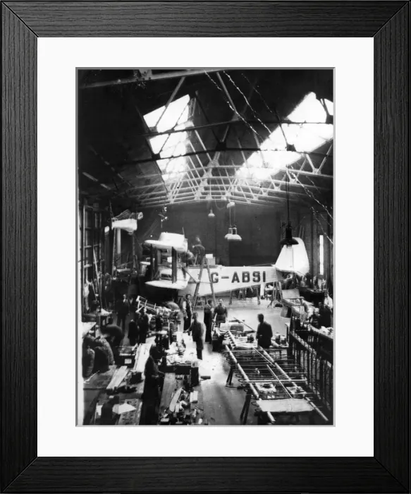 Framed Print : The original Airspeed factory in York Framed Print : The original Airspeed factory in York