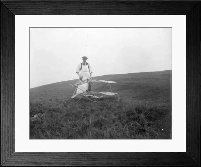 Framed Print : Cedric Lee Annuar Glider model circa 1912 Framed Print : Cedric Lee Annuar Glider model circa 1912