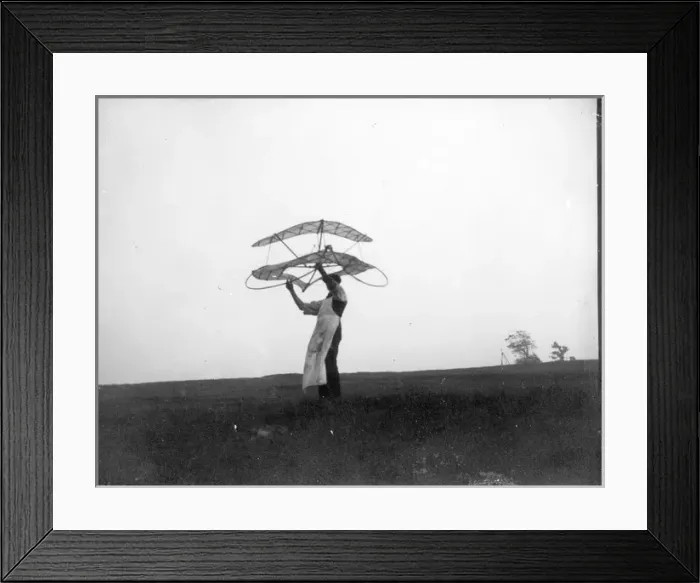 Framed Print : Cedric Lee Annuar Glider model circa 1912 Framed Print : Cedric Lee Annuar Glider model circa 1912