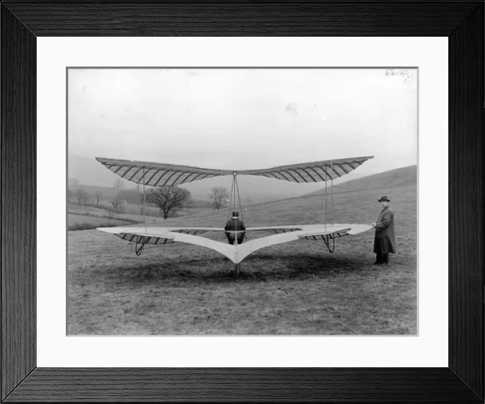 Framed Print : Lee and Richards Kitchen type vortex lift glider Framed Print : Lee and Richards Kitchen type vortex lift glider