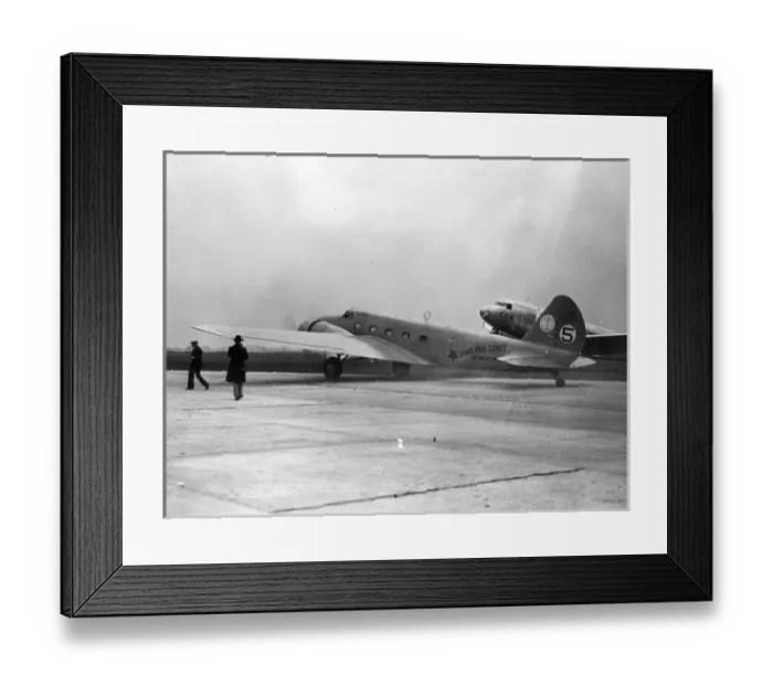Framed Print : An American entry into the England to Australia race