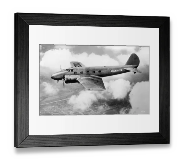 Framed Print : Boeing 247 NC13361 of United Air Lines Framed Print : Boeing 247 NC13361 of United Air Lines
