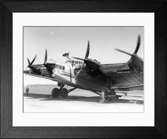 Framed Print : The second Junkers G38 D-2500 Framed Print : The second Junkers G38 D-2500