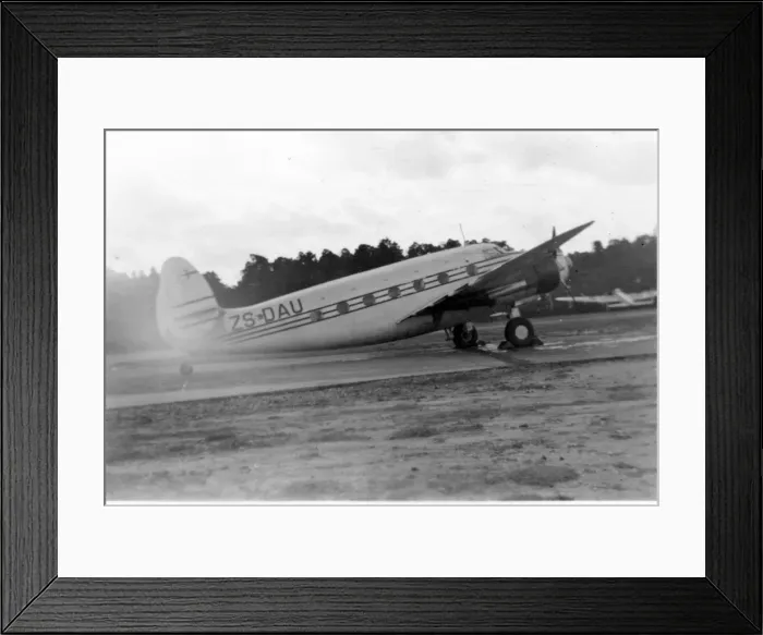 Framed Print : Lockheed L18 Lodestar ZS-DAU Framed Print : Lockheed L18 Lodestar ZS-DAU