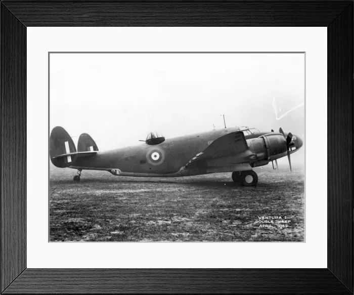 Framed Print : Lockheed Ventura I AE762 Framed Print : Lockheed Ventura I AE762