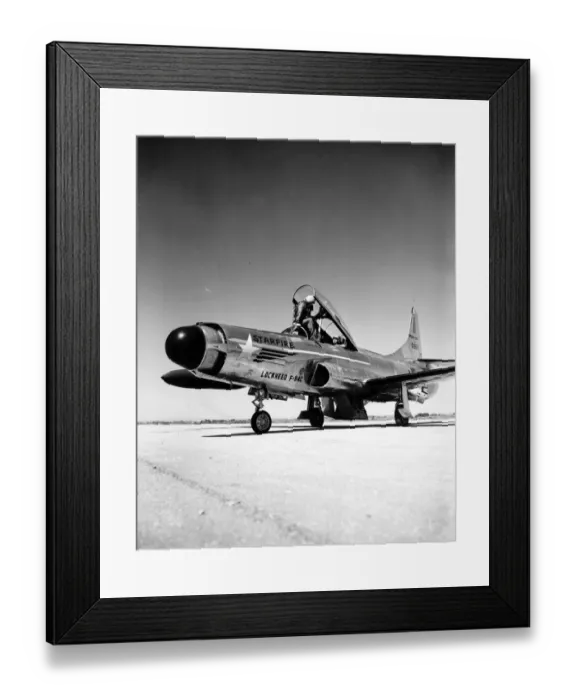 Framed Print : Lockheed F-94C-1-LO Starfire 50-966 Framed Print : Lockheed F-94C-1-LO Starfire 50-966