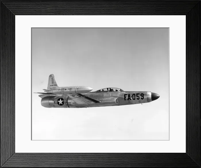 Framed Print : Lockheed F-94C-1-LO Starfire 50-1059