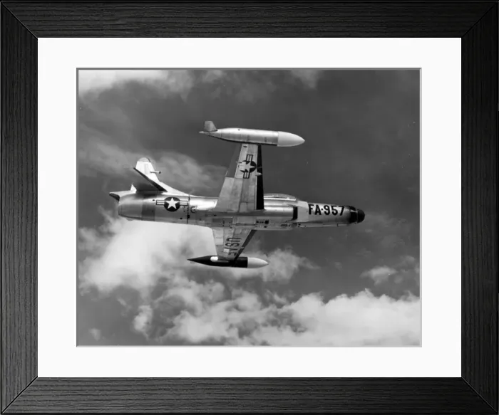 Framed Print : Lockheed F-94C-1-LO Starfire 50-957 Framed Print : Lockheed F-94C-1-LO Starfire 50-957