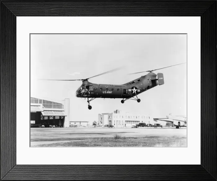 Framed Print : Piasecki H-21C 115881 Framed Print : Piasecki H-21C 115881