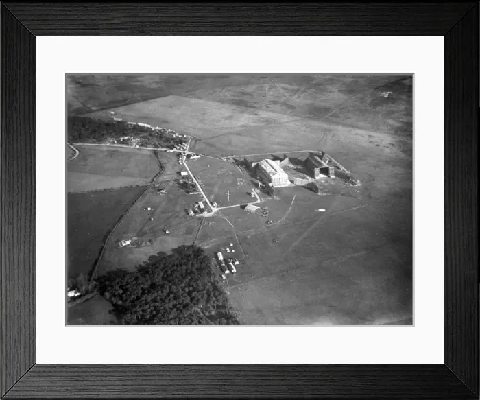 Framed Print : RNAS Mullion Aerodrome Cornwall circa 1918 Framed Print : RNAS Mullion Aerodrome Cornwall circa 1918