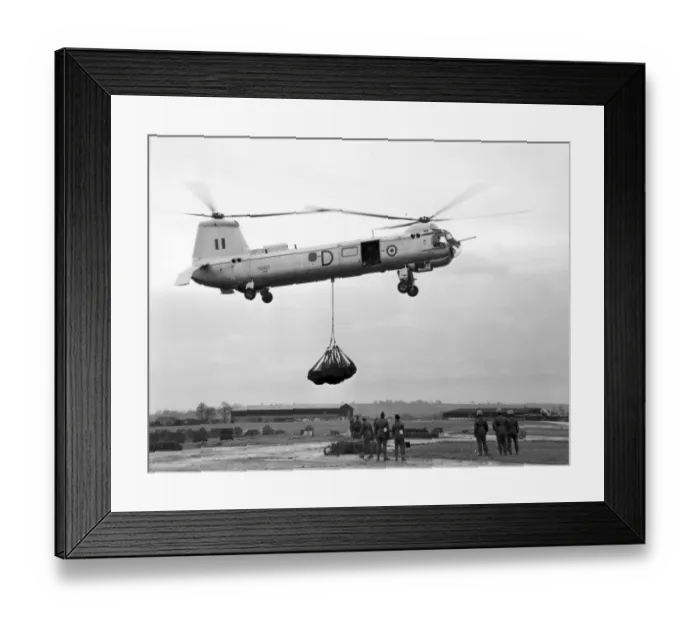 Framed Print : The first production Westland Belvedere XG457 Framed Print : The first production Westland Belvedere XG457