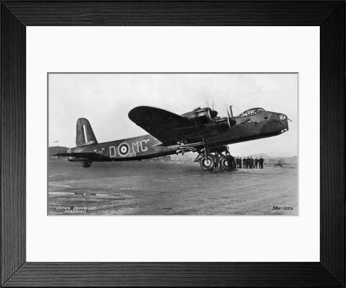 Framed Print : Short Stirling